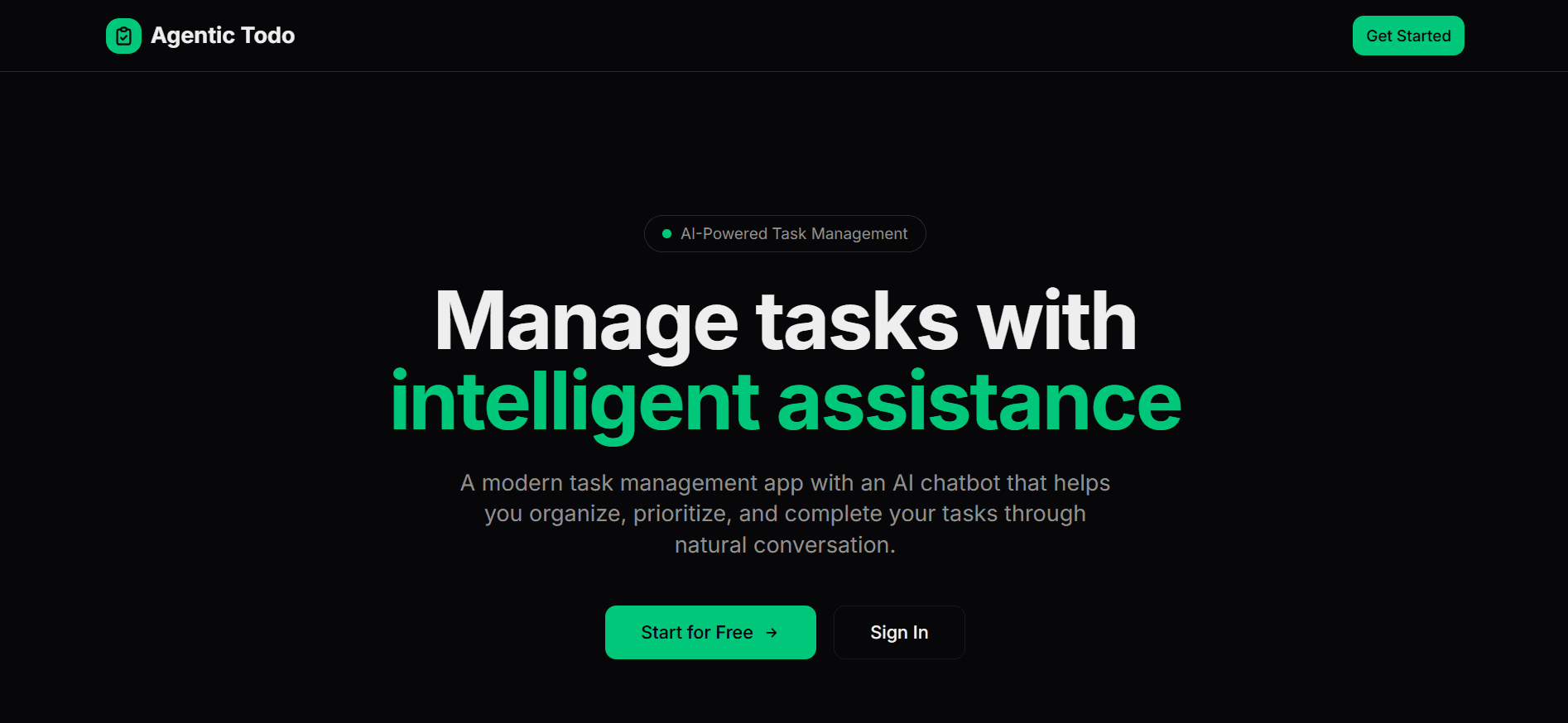 AI-Powered Todo App with MCP